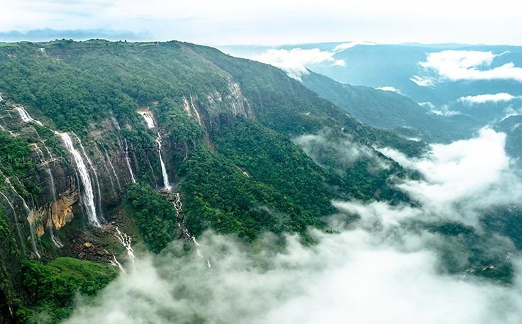 fall in love with the falls with the 9 most beautiful waterfalls to witness in shillong